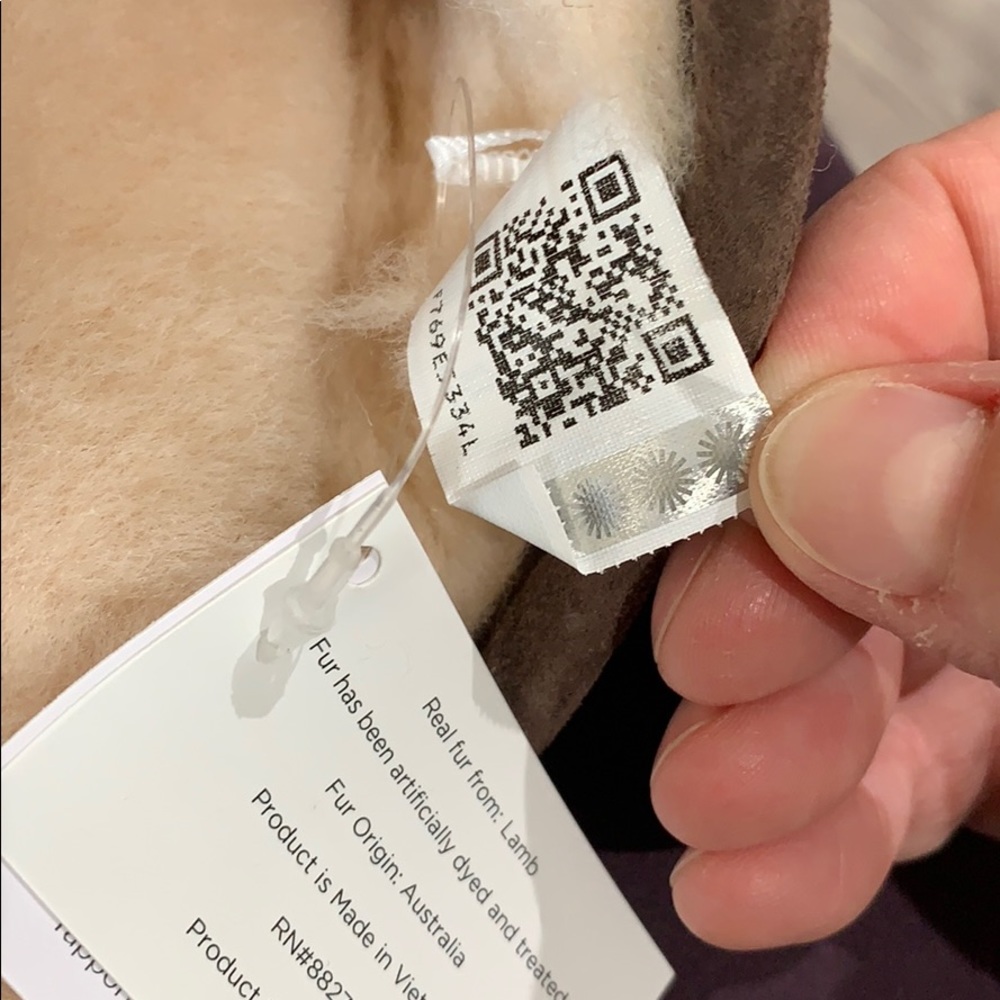 Nib Ugg Men’s Brown Scuf Slipper Slides - image 8